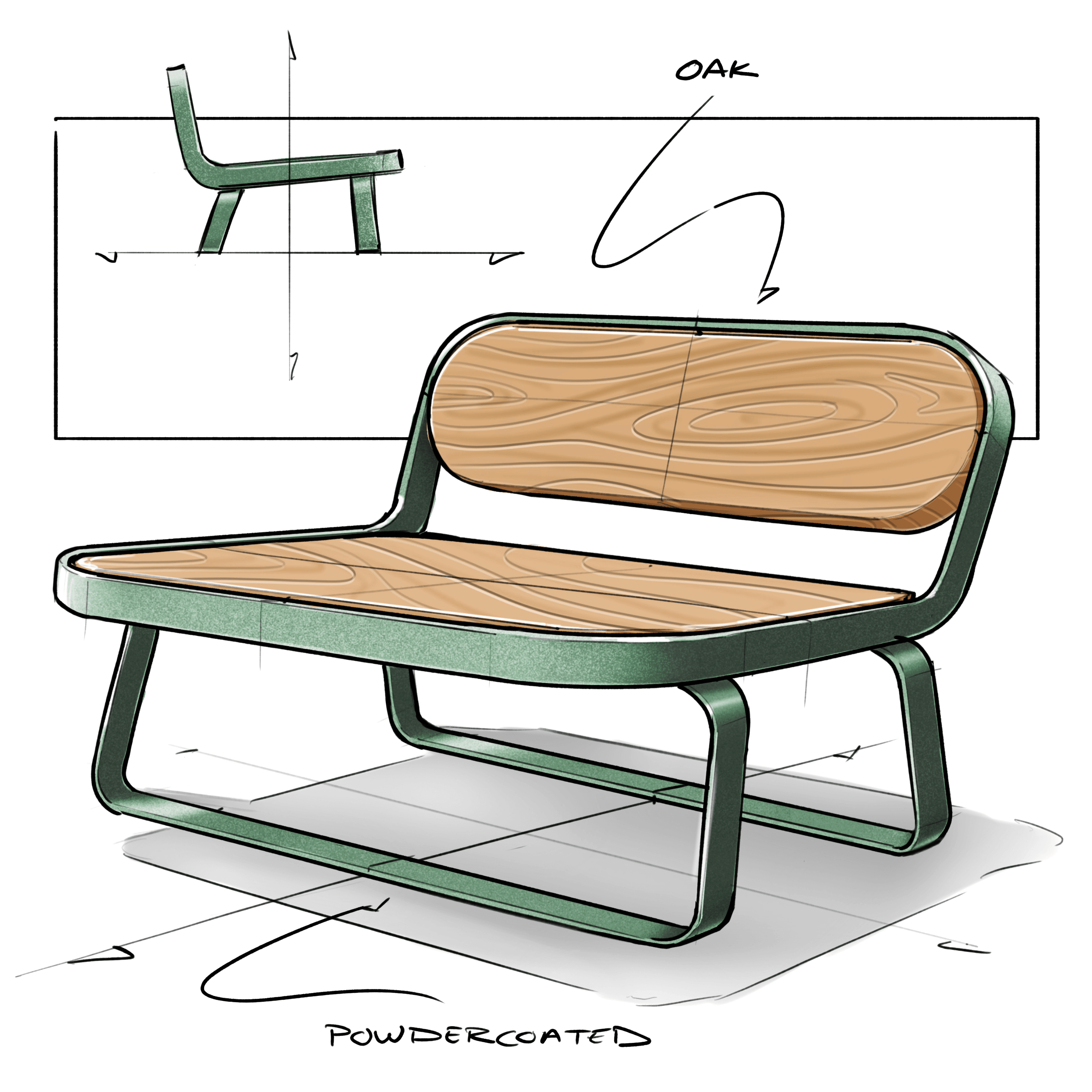 Donut Chair #067 - Nick's Chair Sketches