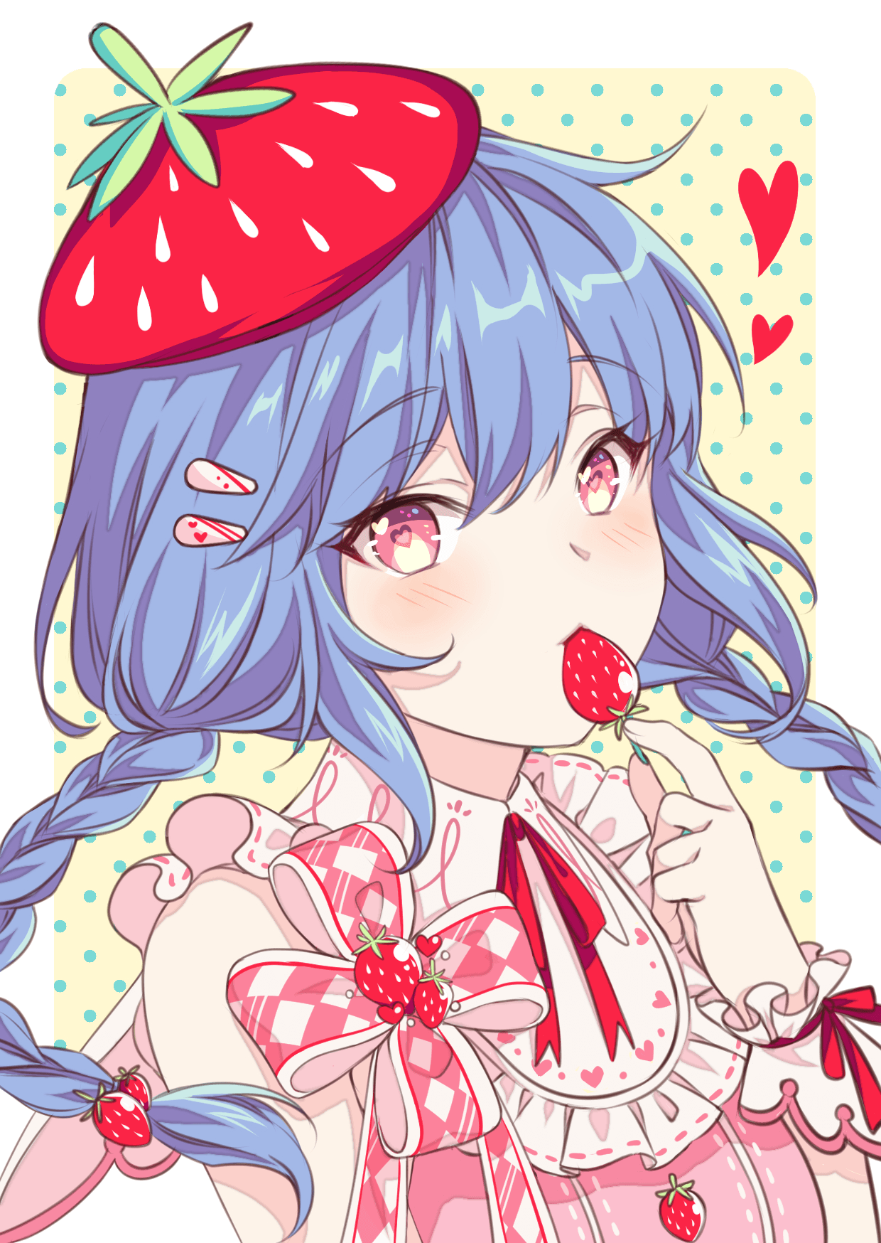 #014 Lolita girl with strawberry