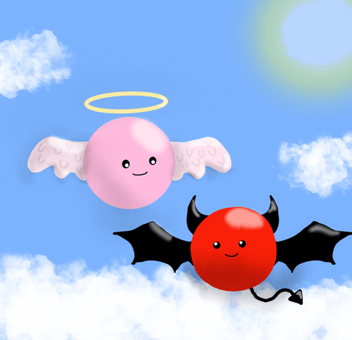 Angel and Devil Mochis