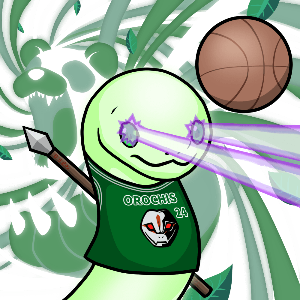 Orochi-Basketball player-Glow stick #02381