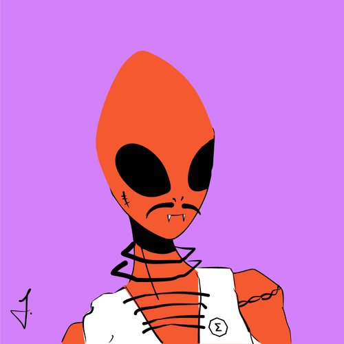 Crypto Alien Ergo ERG