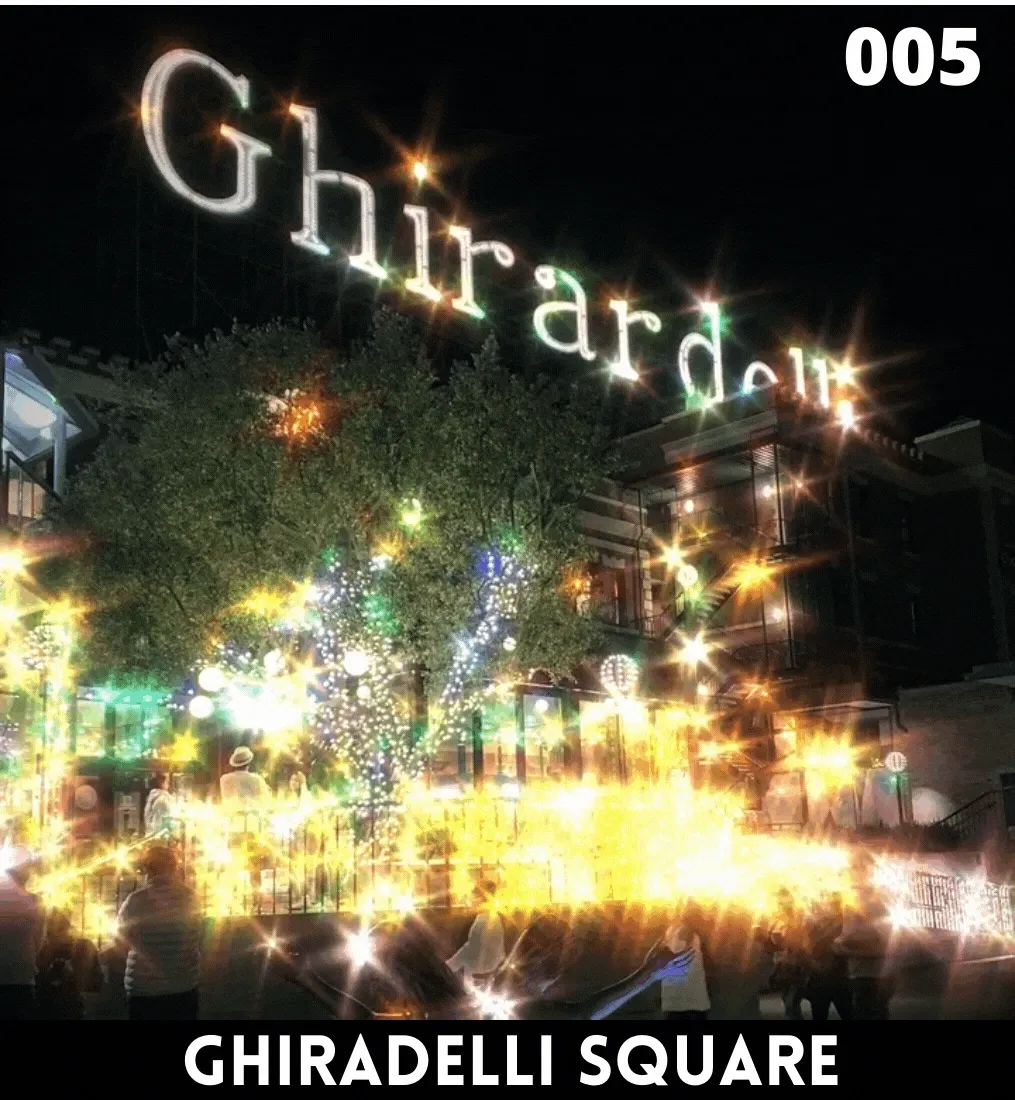 SF at Night 005 - Ghiradelli Square