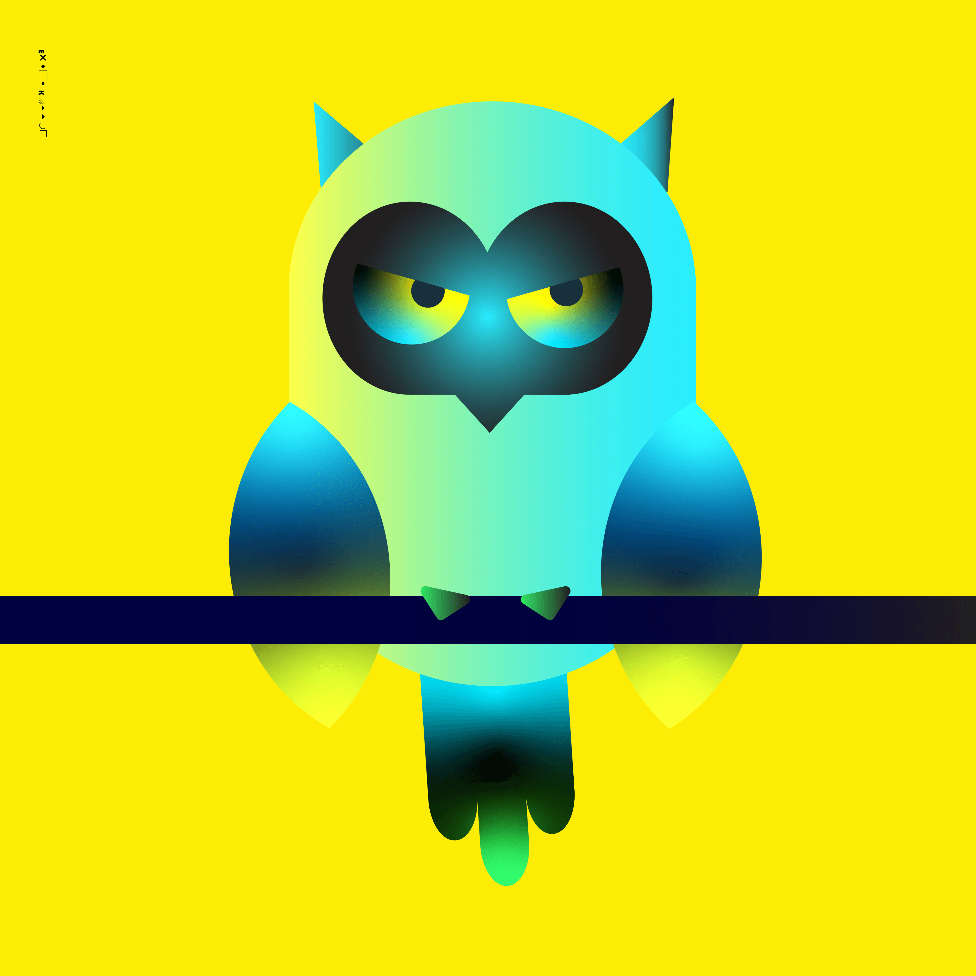 #09 Moon Light Owl 09/50
