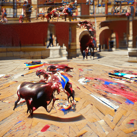#139/5000 Metadimensional Image: Plaza de Toros de Valencia