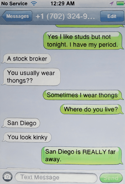 "Conversation with 702" By Margie Schnibbe