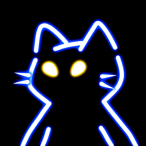 Neon Cat #177