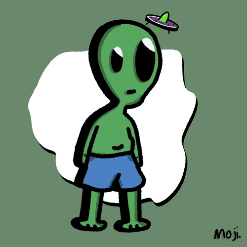 Steve the Alien Moji