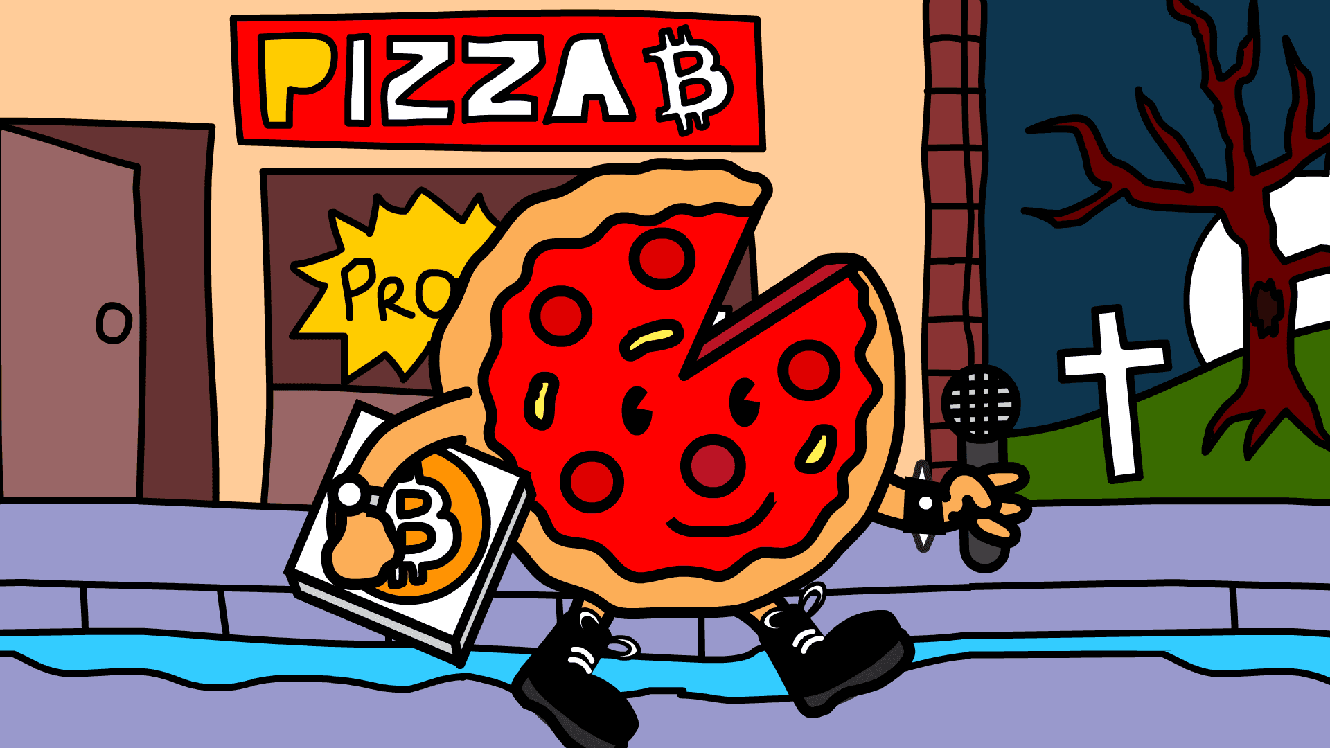 BITCOIN PIZZA - PEPPERONI