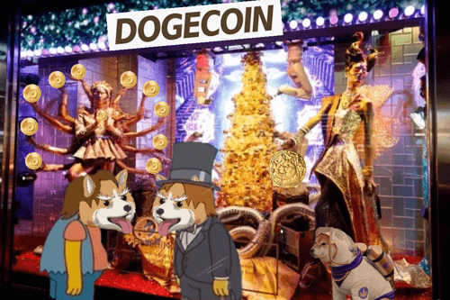 Dogeson Hodlin To The Moon!