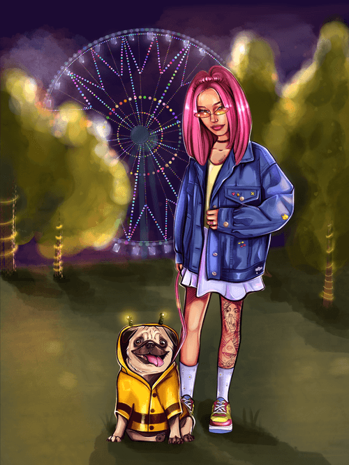 Evening stroll 