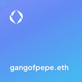 🐸🐸🐸🐸 gangofpepe.eth 🐸🐸🐸🐸