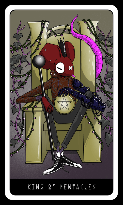 Rosko Sees the Future: King of Pentacles - Color Variant 17