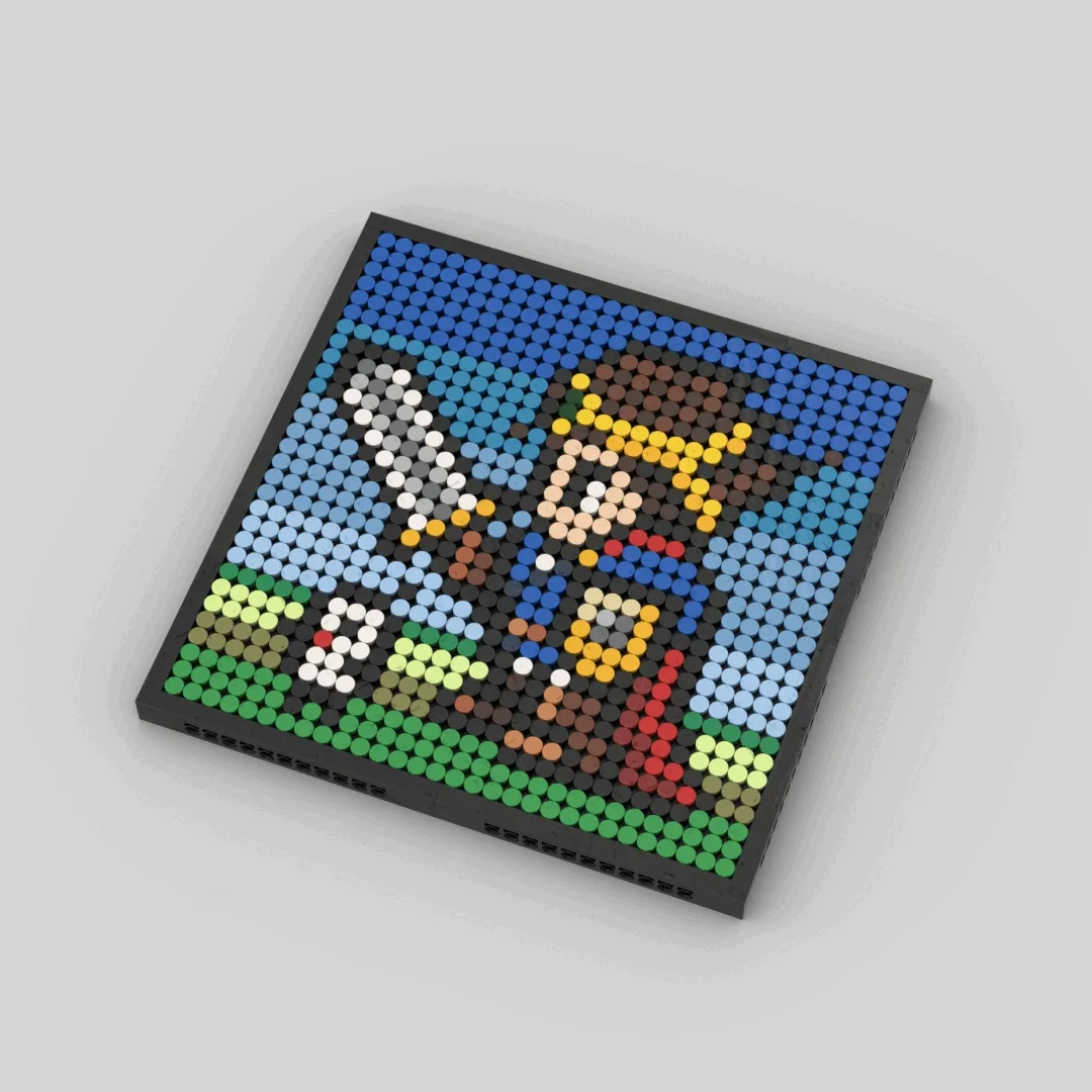 Pixel Heroes X Bricks