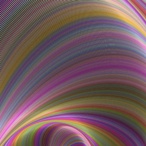 Curved Colorful Magic #77