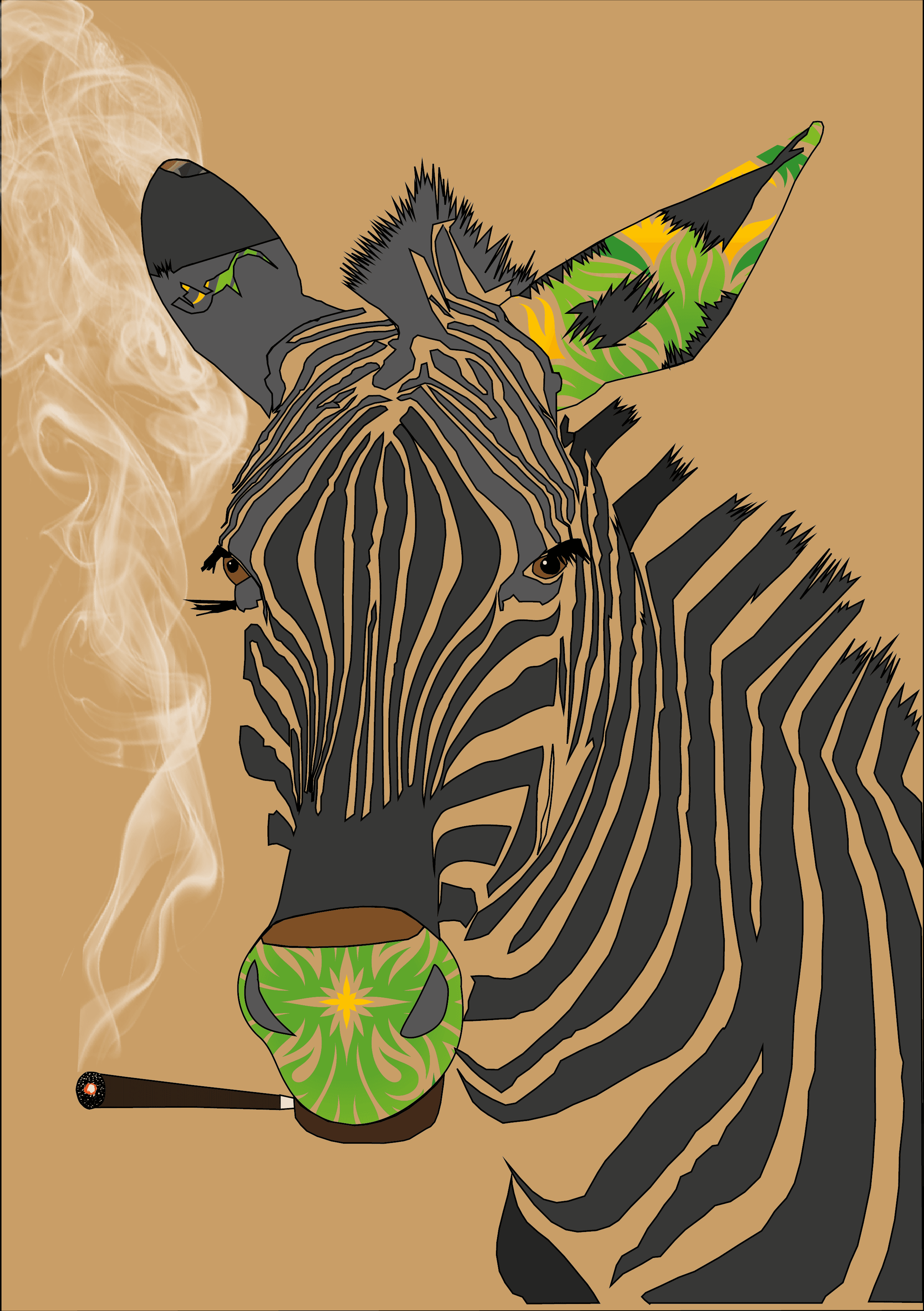 Stoned Zebra #5
