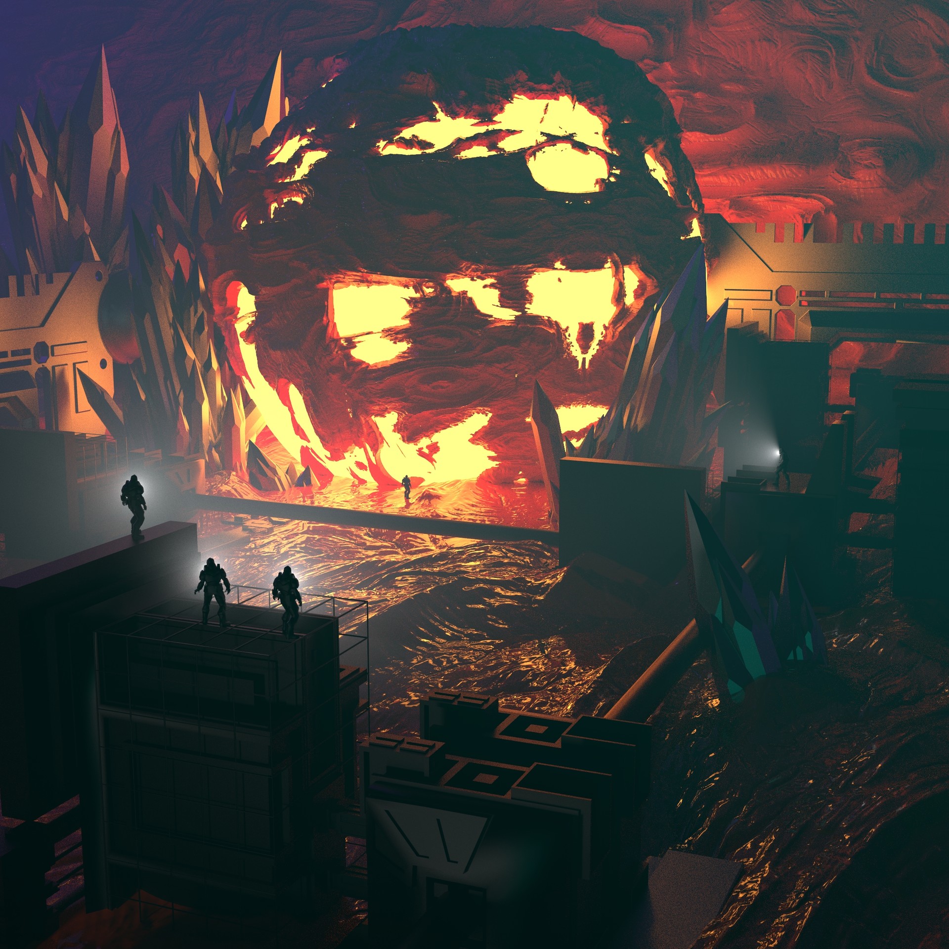 into the Gates of hell Collection OpenSea