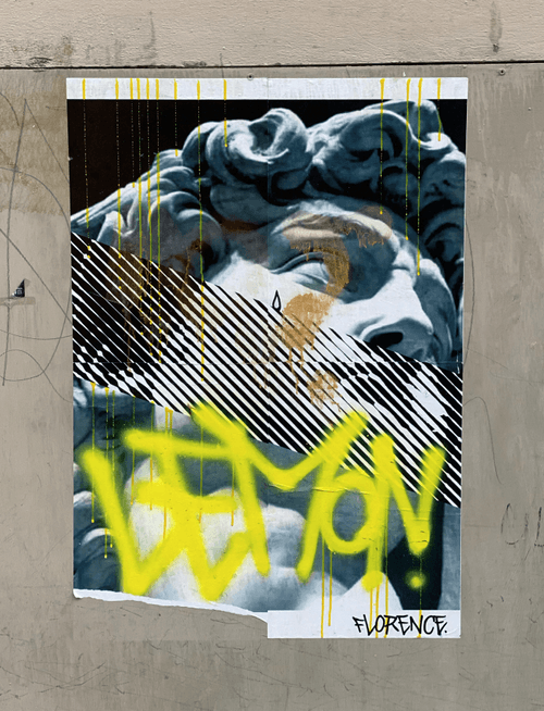 #024: 'Lemon' - Street Art in Florence.