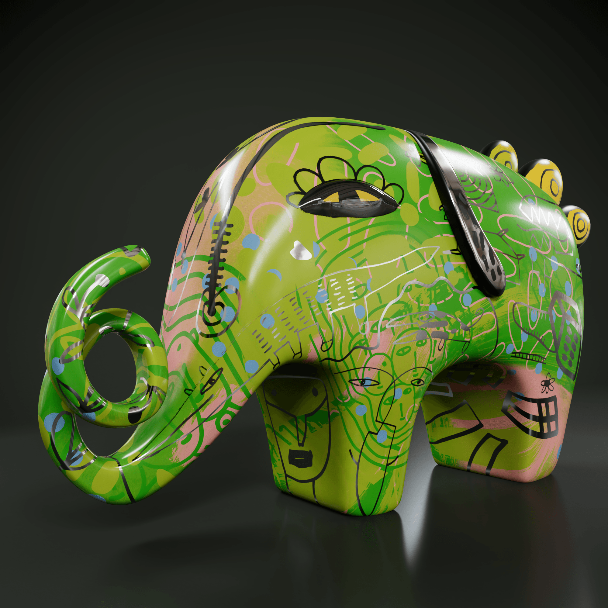 Miloverso Elephant #1154
