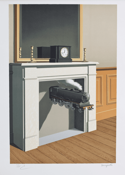 René Magritte - Time Transfixed