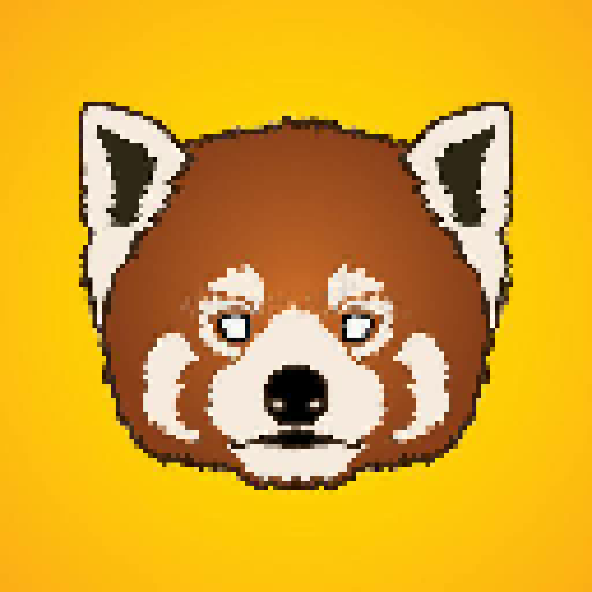 Red Panda pixel art - Collection | OpenSea