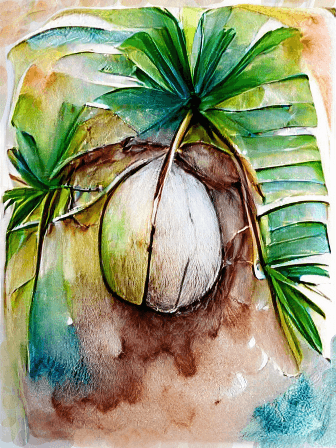 Cocoo the Coconut #5 by Pokemon Dundee