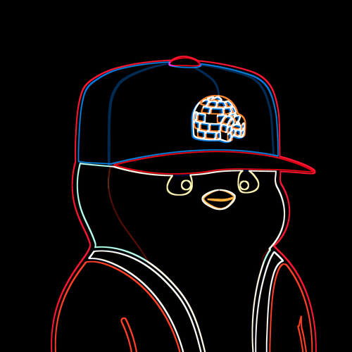 Neon Pudgy Penguin 147