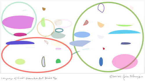 Language of Vision Generative Art Series 41/64