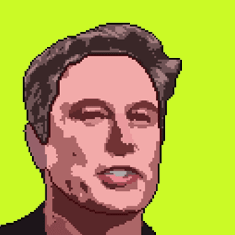Pixel Mugz #011 - Elon Musk