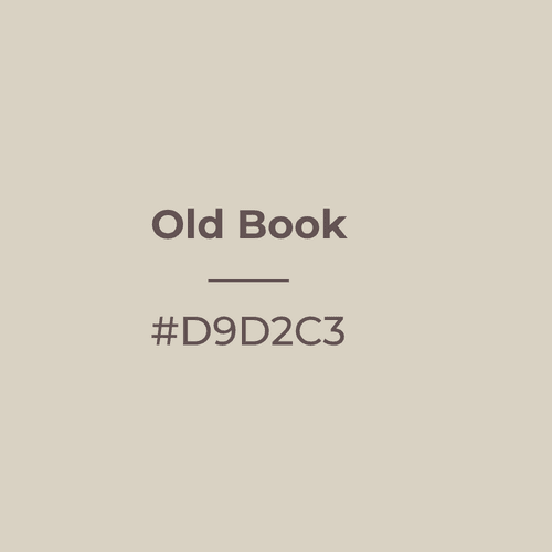 Old Book #d9d2c3