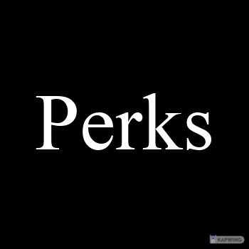 Perks (for Adventurers)