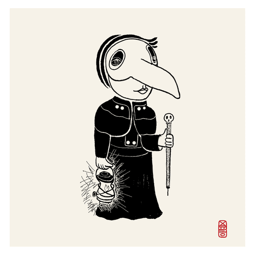 "1X1—The Plague Doctor"