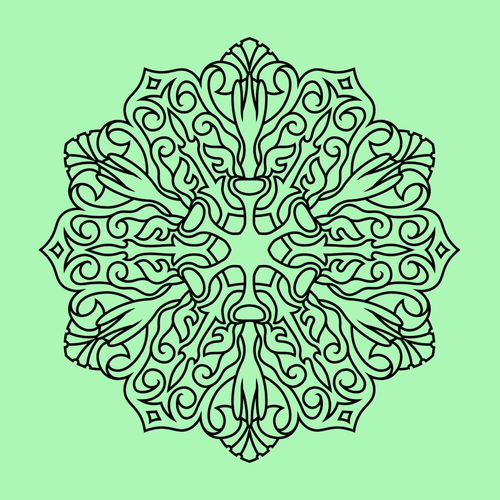 Mandala #182 billede