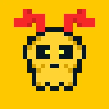 Kawaii SKULL #4386