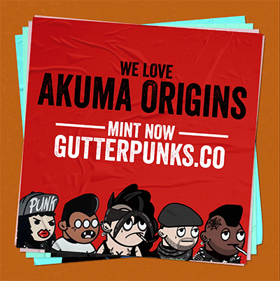 Gutter Punks Flyer - Akuma Origins