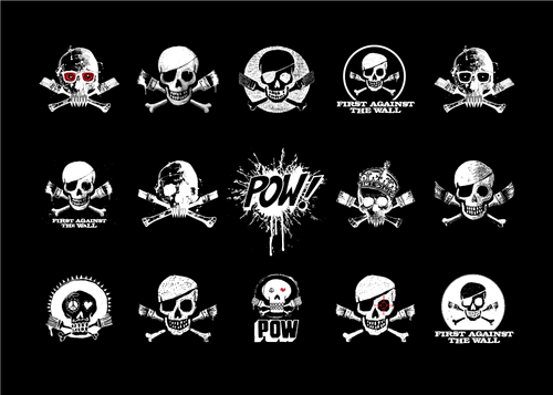 POW "First against the wall" (Black)