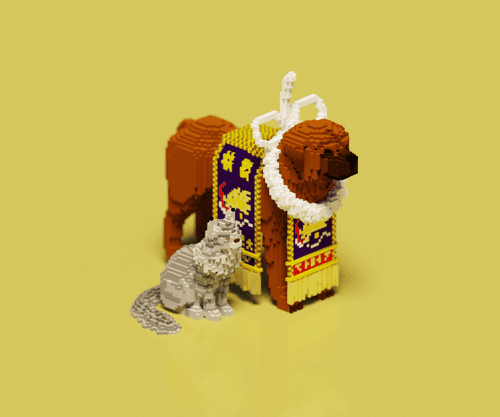 Tiny Voxel Animals