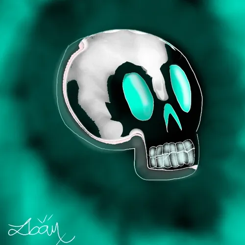 The black skull