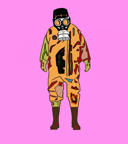 GAS MASK the whole body #004