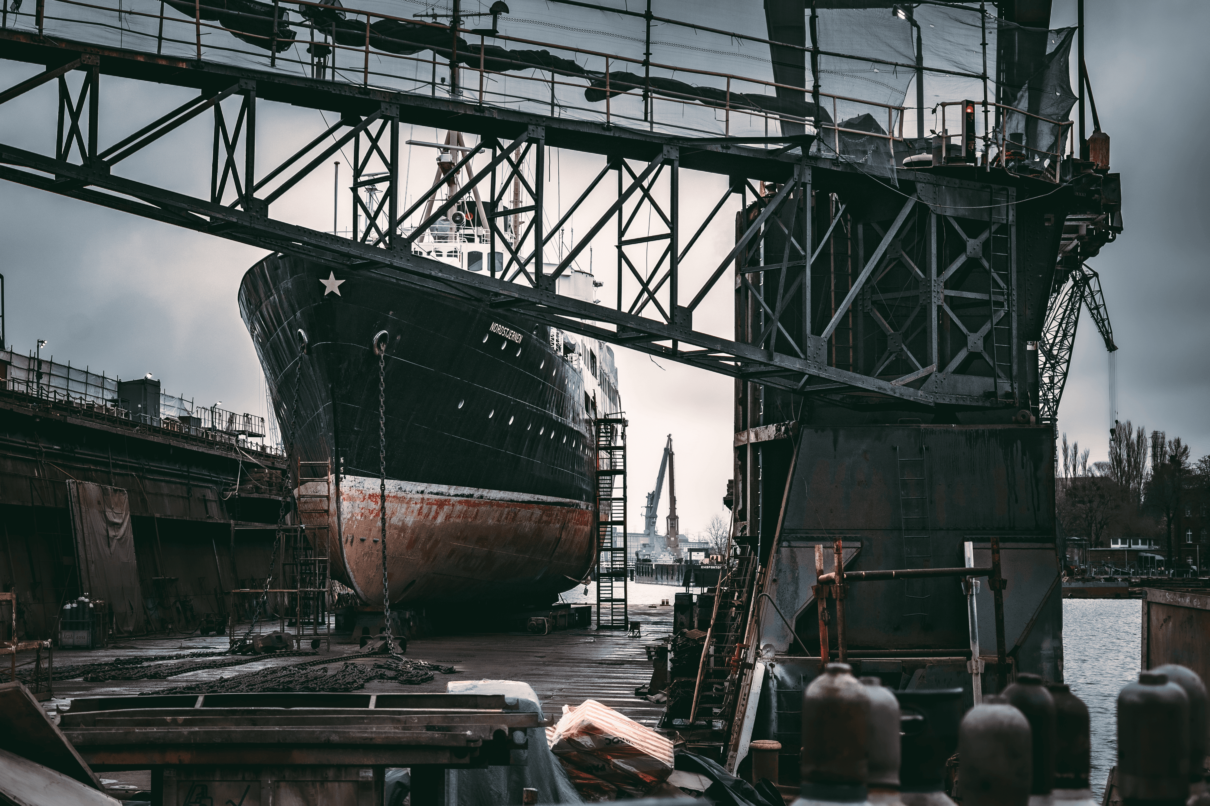 MS Nordstjernen - Gdańs Shipyard