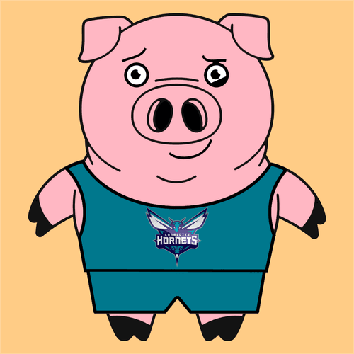 Sports Fan Piggy #0007