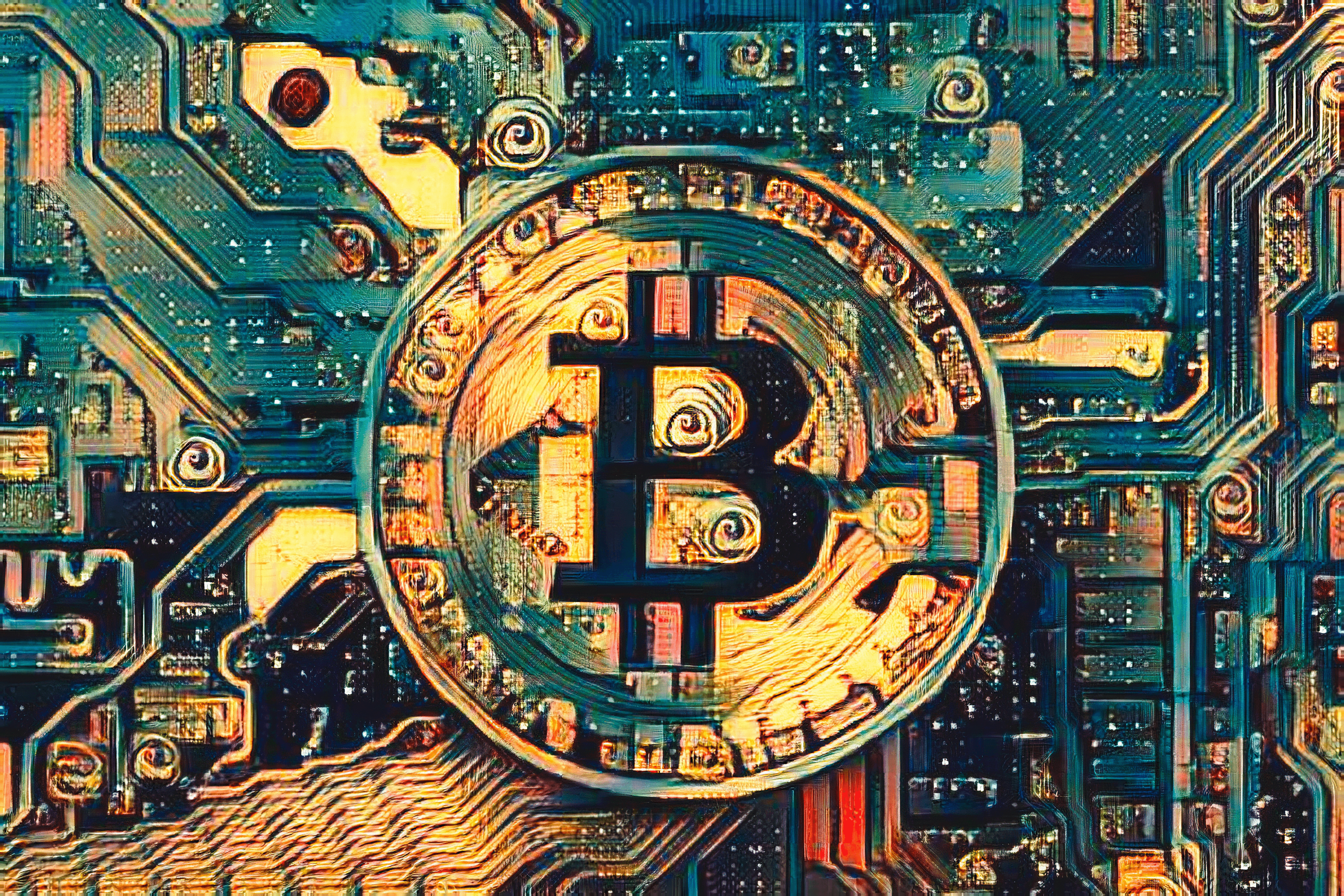 Bitcoin as seen by Salvador Dali