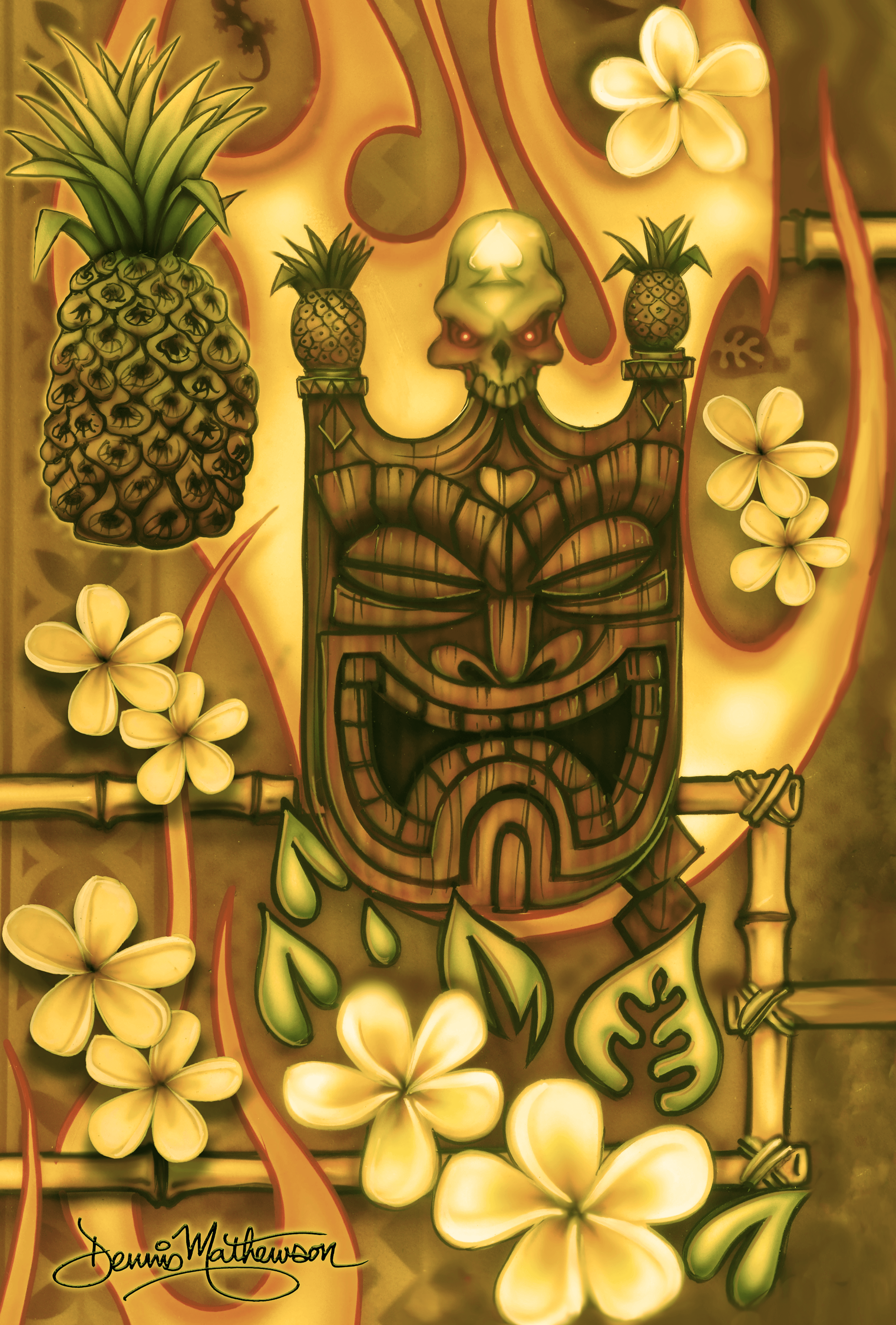 Aloha Tiki Brown