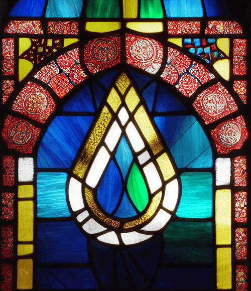 #022 Stained Glass Window