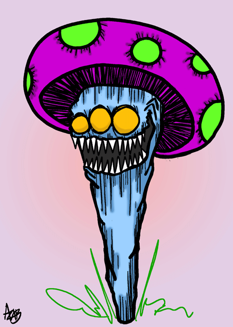 Magic Mushroom Monster #1