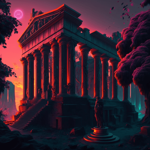 Cyberpunk Ancient Greece #21