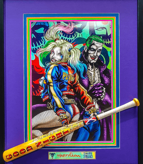 Harley Quinn " GOODNIGHT " PRINT 