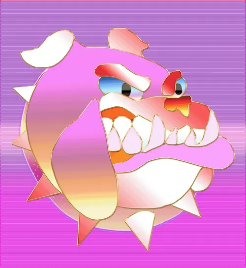 Pink Futuristic Gangsta #70 
