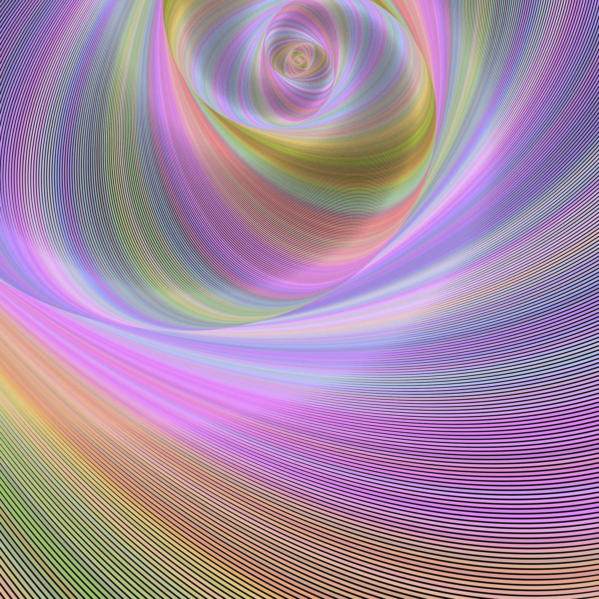 Curved Colorful Magic #73 - Curved Colorful Magic by David Zydd