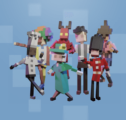 Voxel Ville Avatars collection image