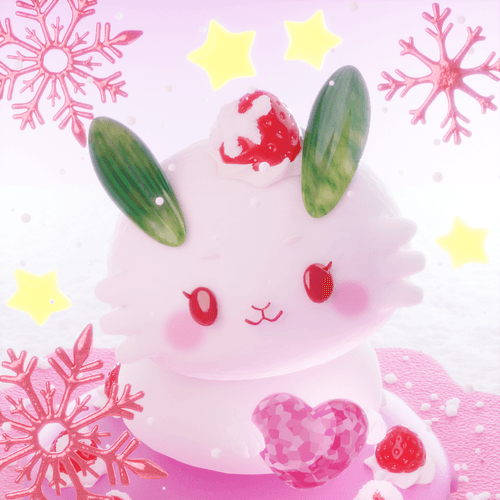 CNPcake #00325 Luna-SnowRabbit